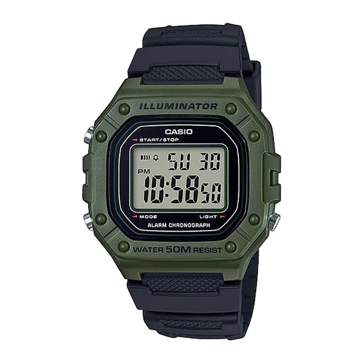 Casio Standard Collection Men's W-218H-3AVDF Watch