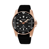 Seiko Prospex Solar Divers Men's black Silicone Watch - SNE586P1