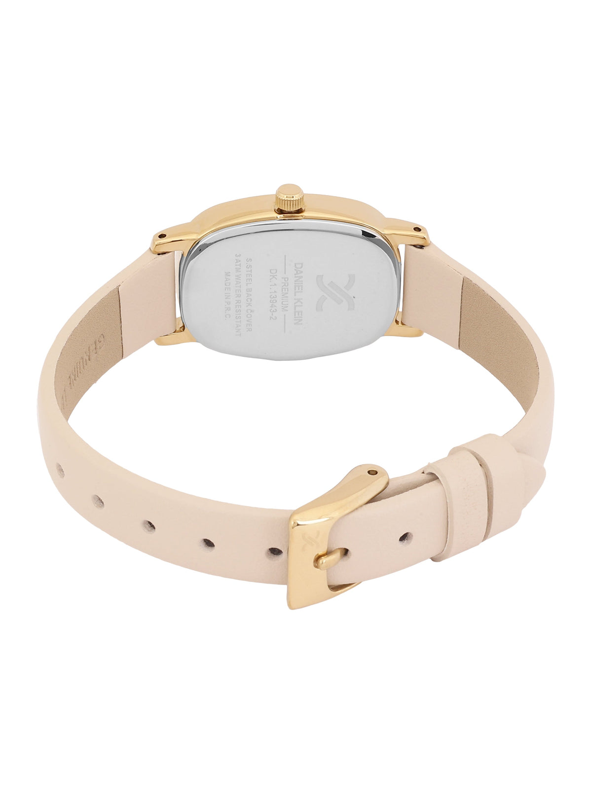 Daniel Klein Leather Womens Watch-DK113943