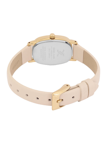 Daniel Klein Leather Womens Watch-DK113943