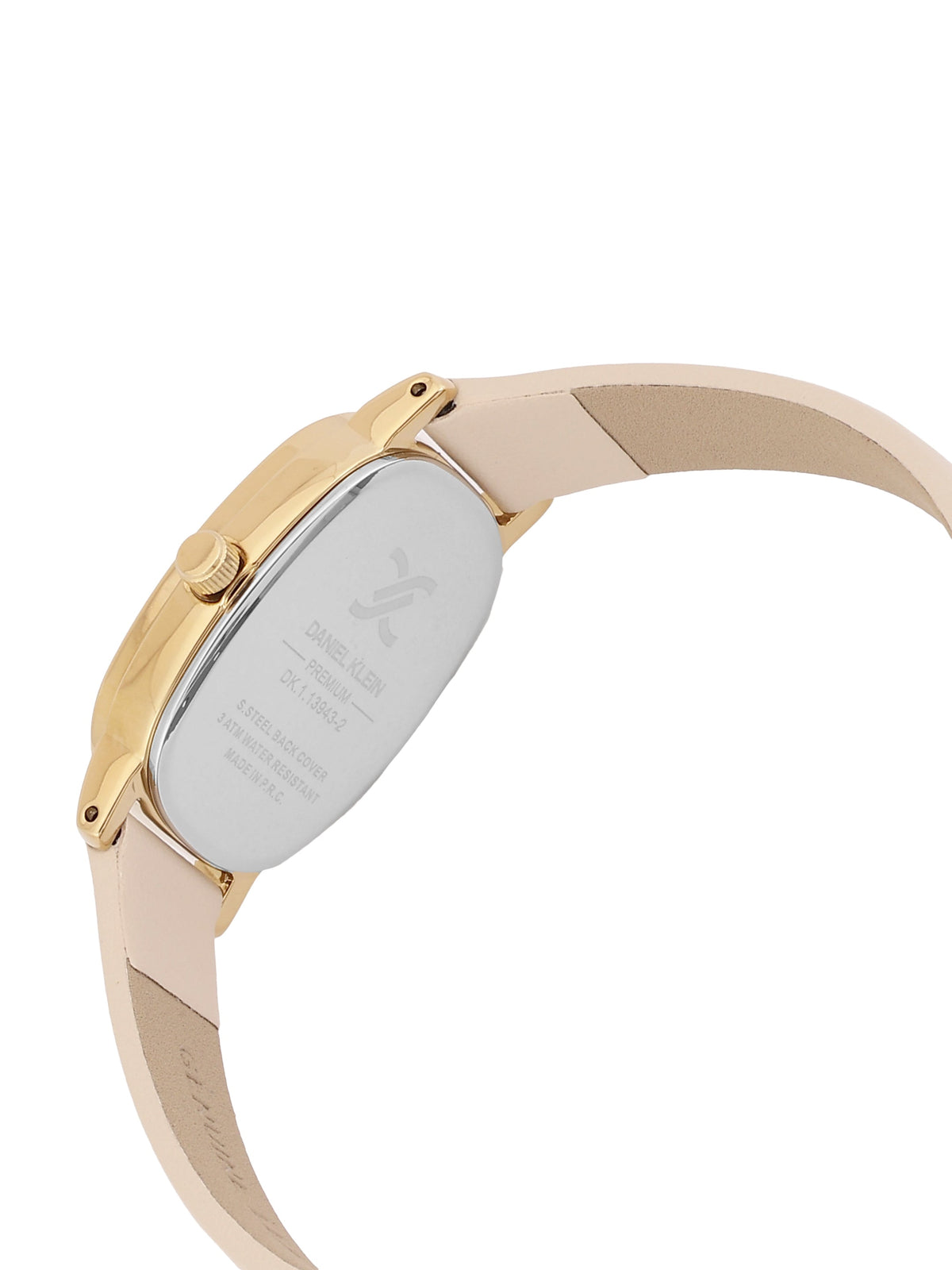 Daniel Klein Leather Womens Watch-DK113943