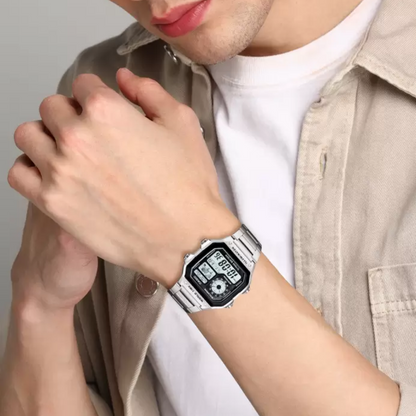 Casio Standard Collection Mens 100m - AE-1200WHD-1AVDF
