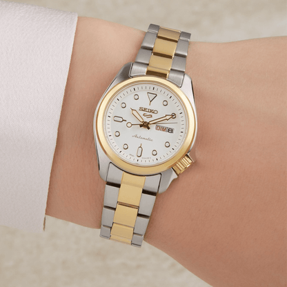 Seiko - Women Silver Stainless Steel Strap Watch - SRE004K1