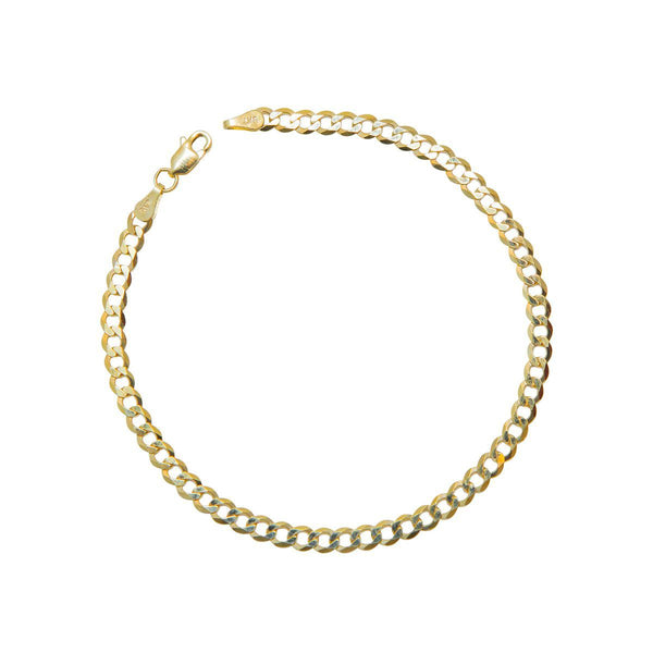 9ct Yellow Gold - Curb Link Bracelet