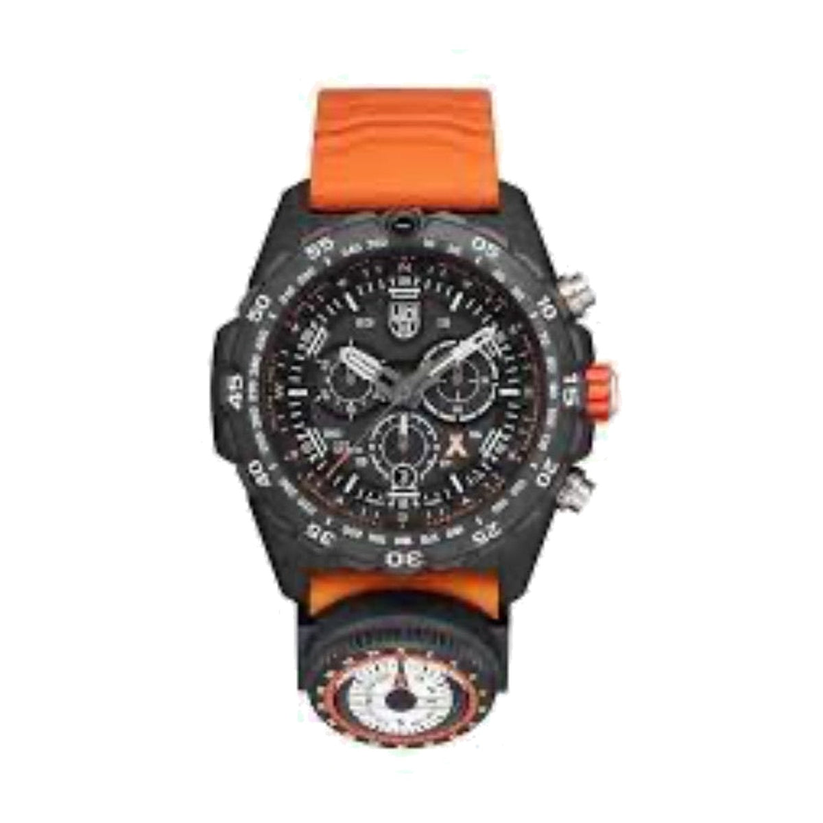 Luminox Bear Grylls Survival Black/Orange Rubber Men's Watch XB.3749