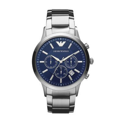 Armani Renato Silver Stainless Steel Men Watch-AR2448