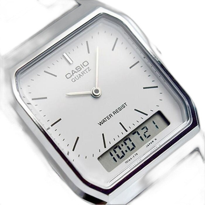 Casio Mens AQ230A-7D Anadigital Watch