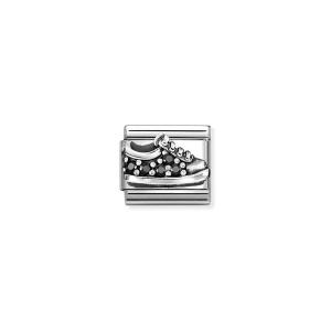 Nomination Charm Composable Classic Link Sneaker Black