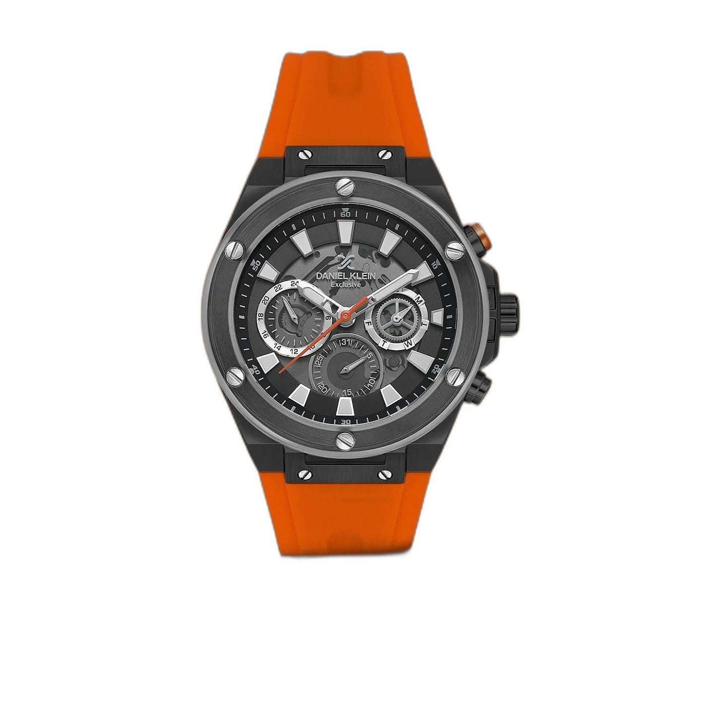 Daniel Klein Mens Rubber Strap Watch - DK113889