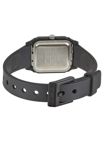 Casio LQ-142E-2ADF Black Resin Strap Watch for Women