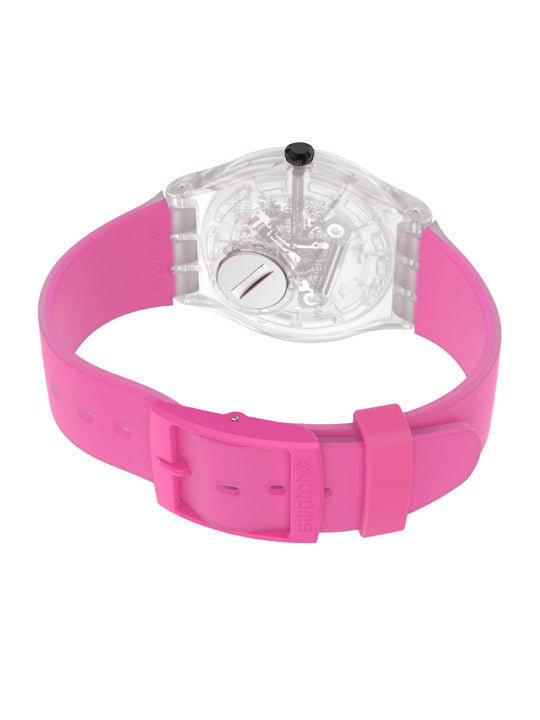 Swatch-Pink Daze Pink Unisex Rubber Watch-SO29K107