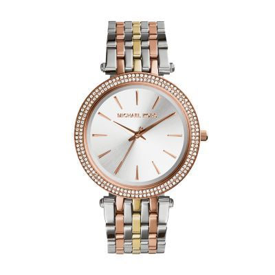 Michael Kors Darci Rose Gold Stainless Steel Women Watch-MK3203