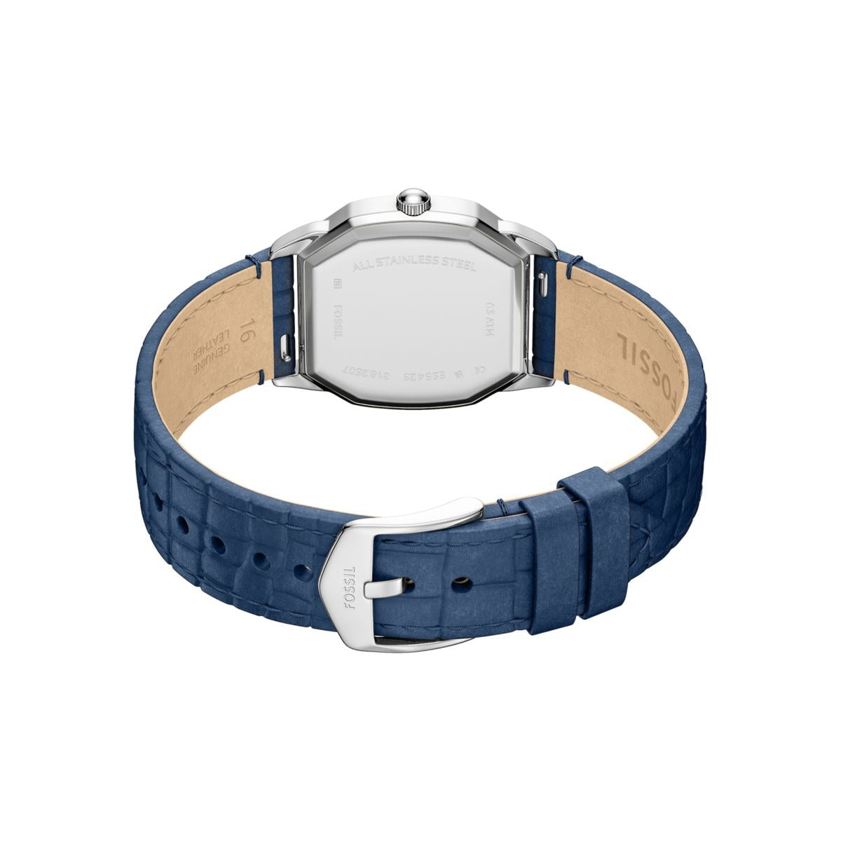 Fossil - Harlow 3-Hand Croco Leather Watch - ES5425 - Navy
