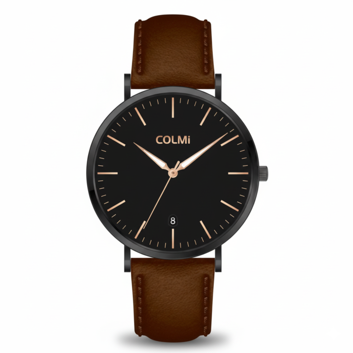 Colmi ARVO – Mens Leather Strap Watch