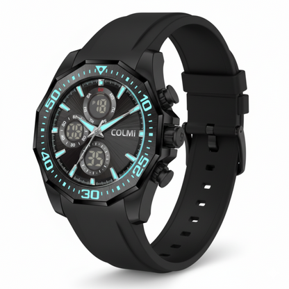 Colmi NOX – Mens Silicone Strap Watch