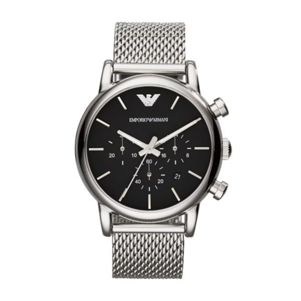 Armani Luigi Men'S Silver Stainless Steel Watch-AR1811