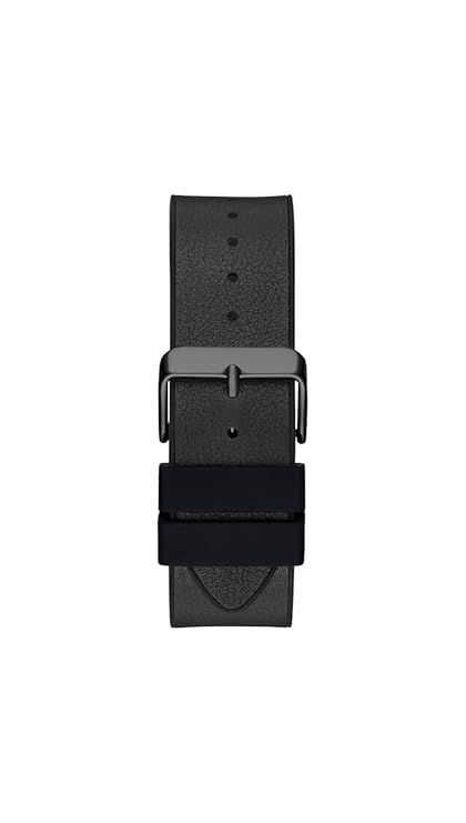 Guess Sherbrook  Mens Black Rubber Strap Watch-GW0500G2