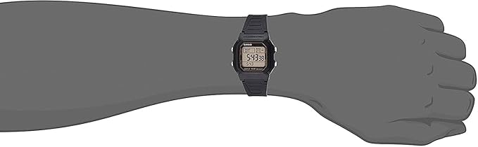 Casio Mens W-800HG-9AVDF Dual Time Digital Watch