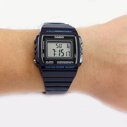 W-215H-2AVDF Casio Illuminator Chronograph Blue Sport Unisex Watch