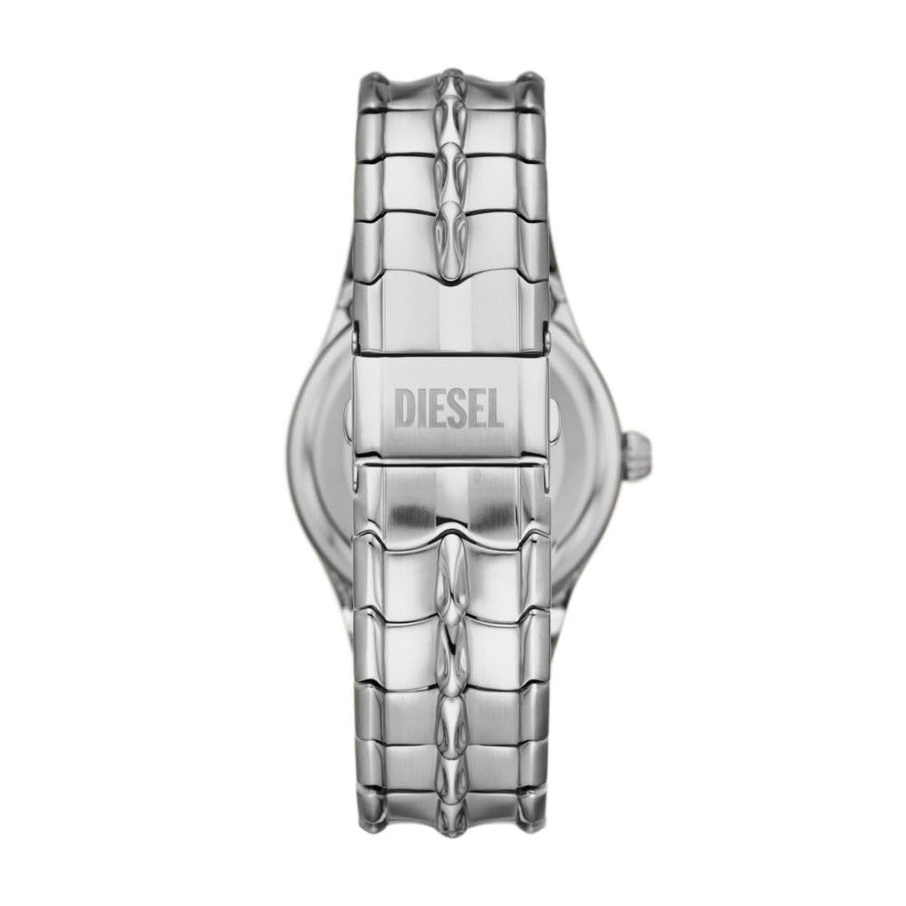 Diesel Vert Mens Silver Stainless Steel Watch-DZ2200