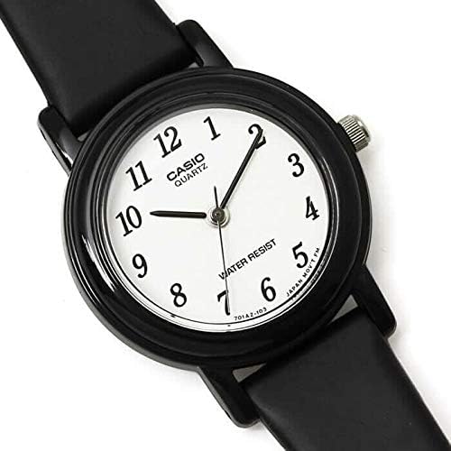 Casio LQ-139BMV-1BLDF Black Resin Watch for Women