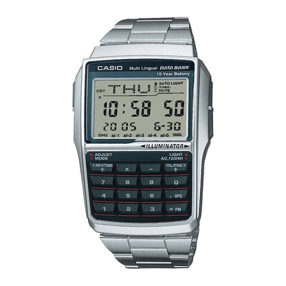 Casio Databank (DBC-32D-1ADF) Men's Watch - Silver