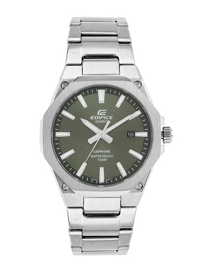 Casio Edifice - Mens Metal Strap Silver Analogue Watch - EFR-S108D-3AVUDF