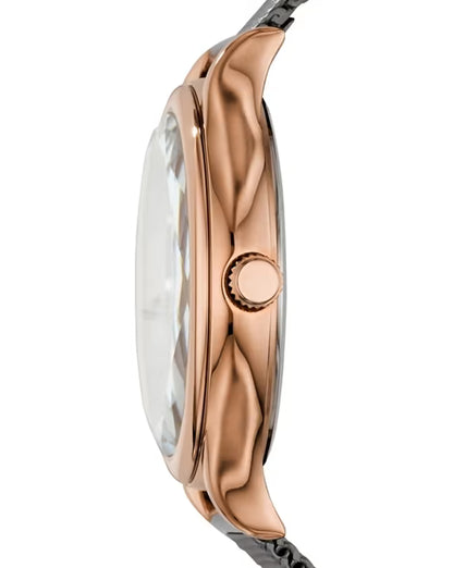 Fossil Contour Pink Polyurethane Watch- Bq3393