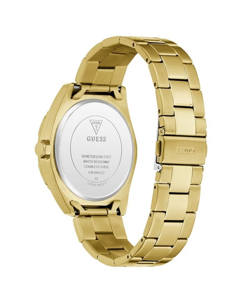 Guess Stainless steel Gold Men Watch-GW1061G2