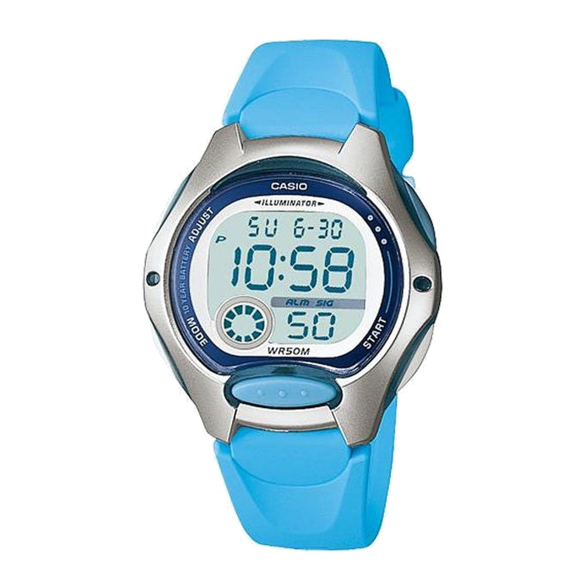 Casio Unisex Kiddies Standard 10 Year Battery Watch (Lw-200-2Bvdf)
