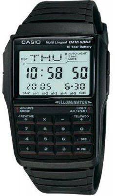 Casio Mens DBC-32-1ADF Data Bank Calculator Watch