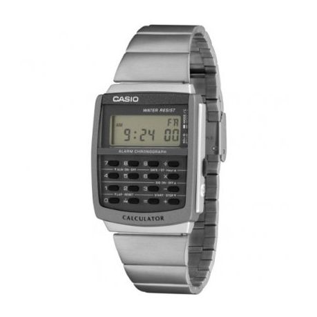 Casio Mens CA-506-1UR Digital Calculator Watch