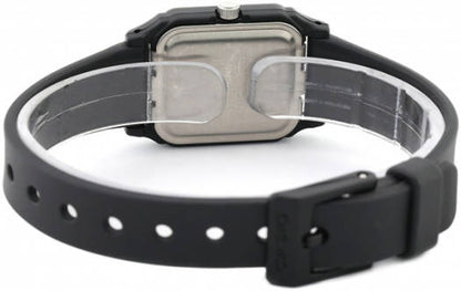 Casio LQ-142-1EDF Black Rubber Strap Watch for Women