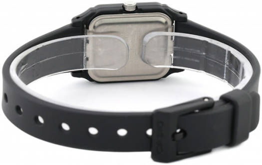 Casio LQ-142-1EDF Black Rubber Strap Watch for Women