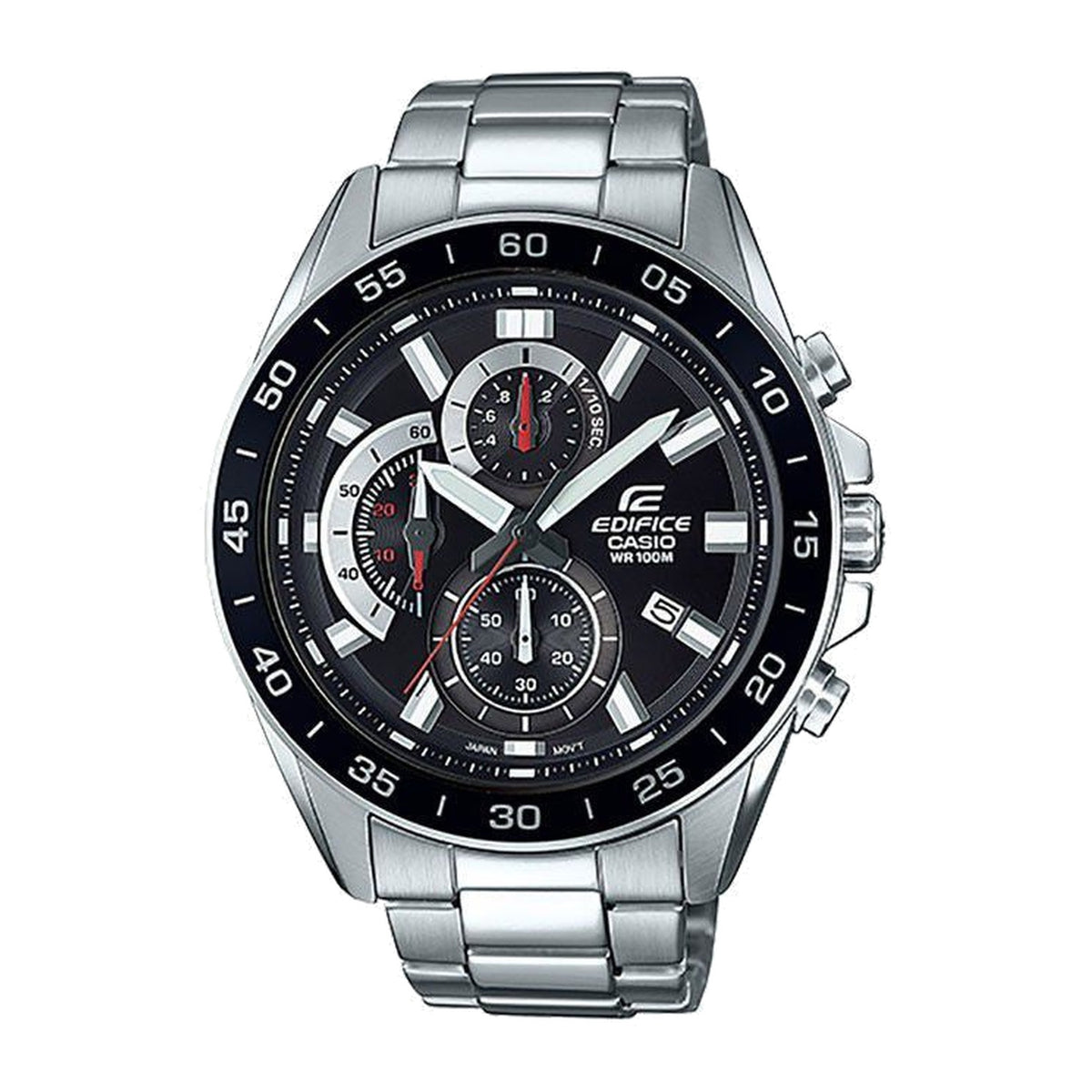 Casio Edifice Mens Dress 100m Watch - EFV-550D-1AVUDF