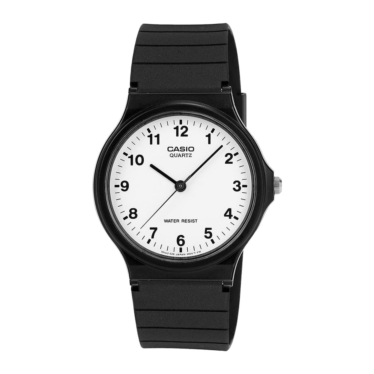 Casio MQ-24-7B3LDF Black Resin Strap Watch for Men