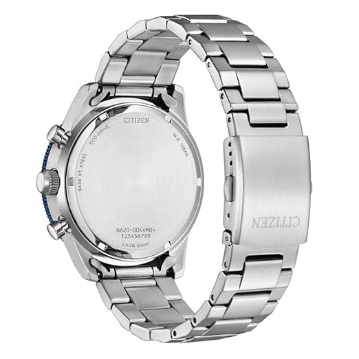 Citizen Solar Mens Silver Stainless steel Strap Watch-CA4554-84H