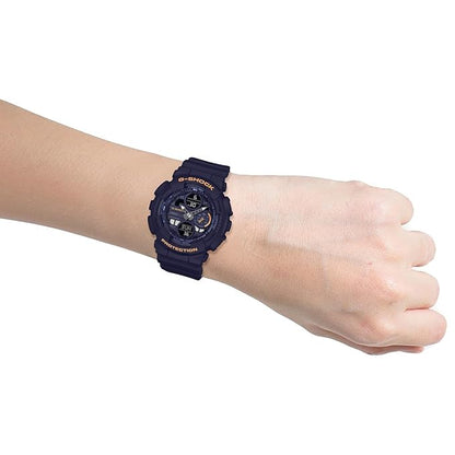 Casio G-Shock - Mens Rubber Strap Black Analogue & Digital Watch - GMA-S140-2A2DR