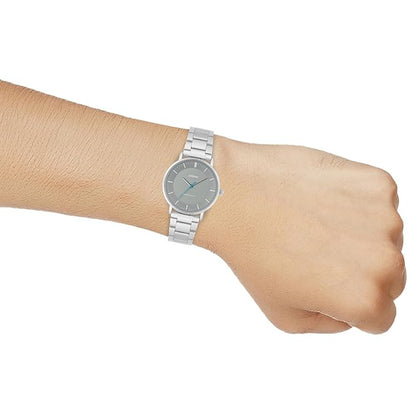Casio Mens  Analogue Metal Strap Watch-MTP-VT04D