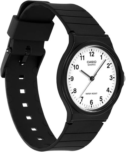 Casio MQ-24-7B3LDF Black Resin Strap Watch for Men