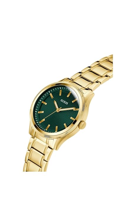 Guess Driscoll Mens Gold Stainless steel Strap Watch-GW0626G2