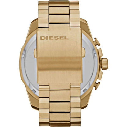 Diesel Mega Chief Gold Stainless Steel Men Watch-DZ4360