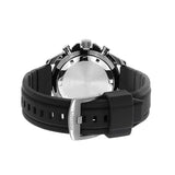 Seiko Men's Chronograph Black Silicone Watch - SSB349P1