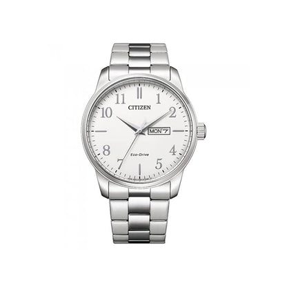 Citizen Solar Mens Silver Stainless steel Strap Watch-BM8550-81A