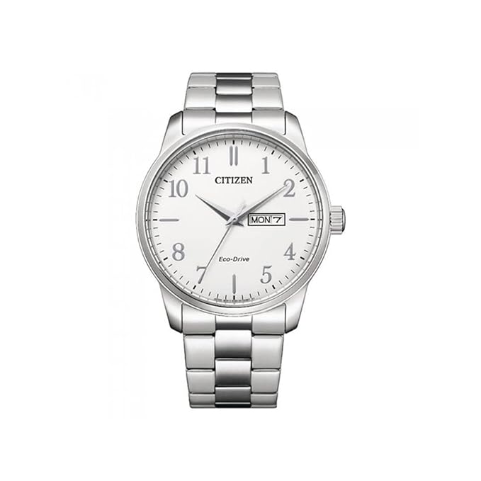 Citizen Solar Mens Silver Stainless steel Strap Watch-BM8550-81A