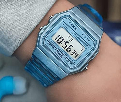 Casio Classic Retro Youth Digital Watch - Blue