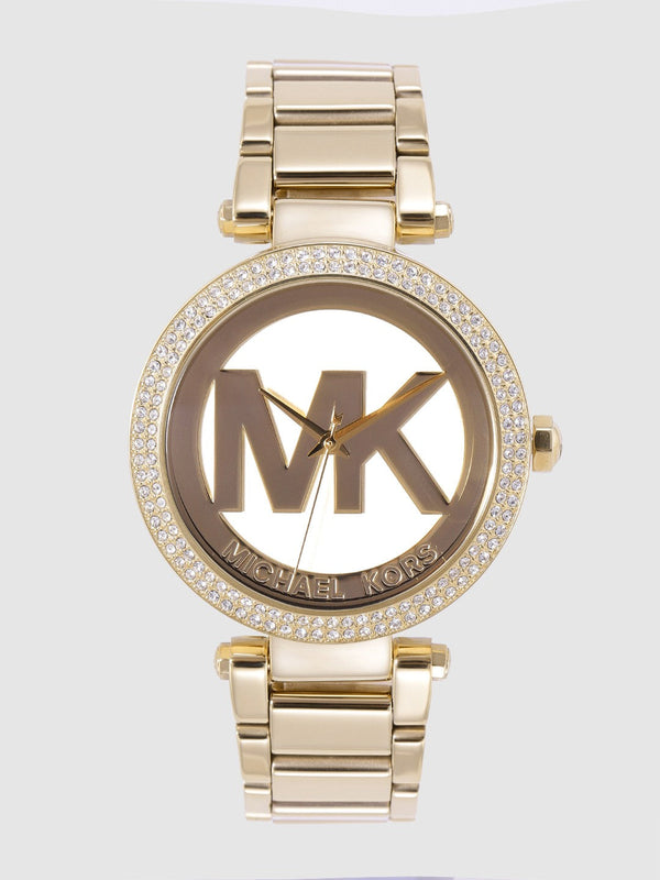 Michael Kors Parker Gold Stainless Steel Watch-MK5784