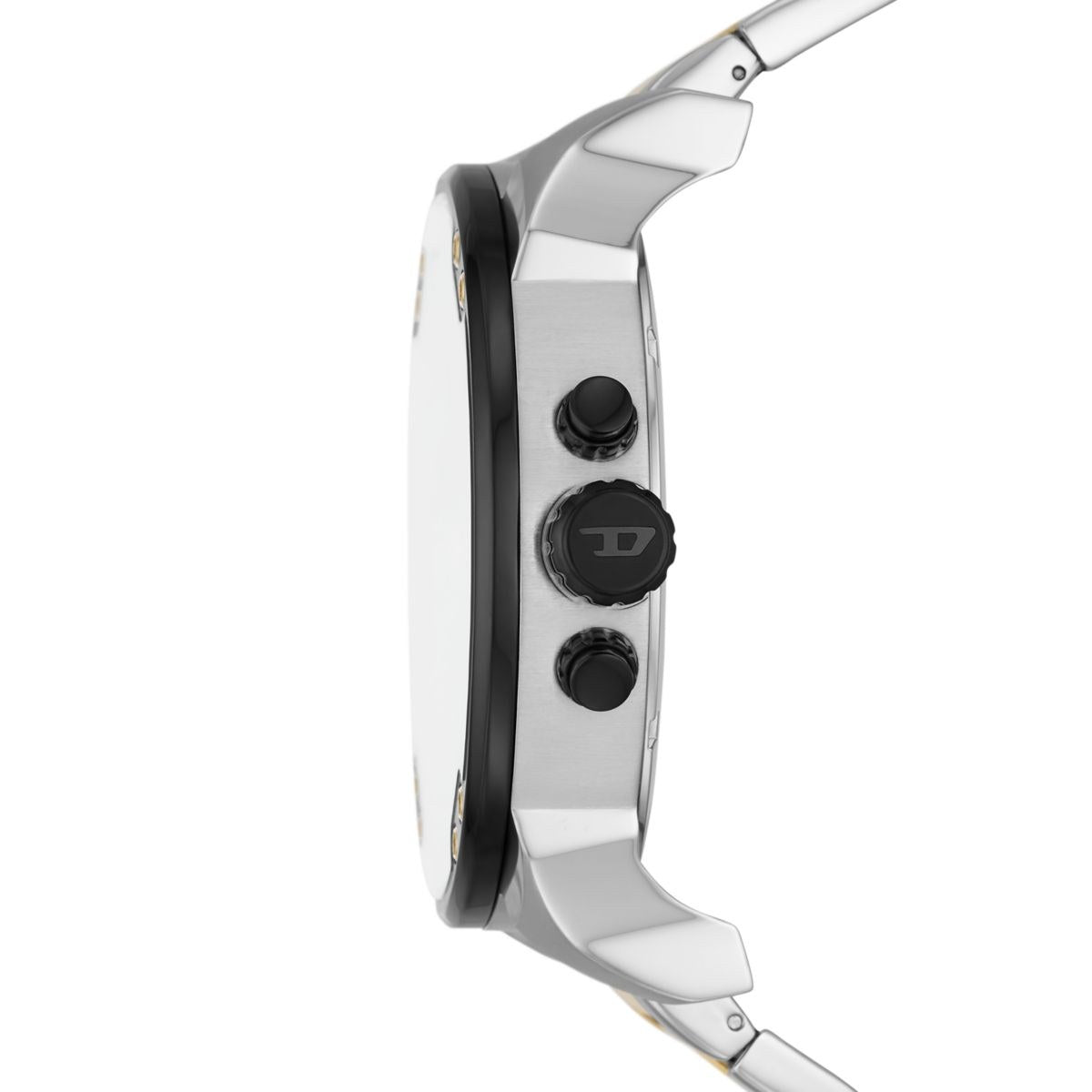 Diesel Mr. Daddy 2.0 Mens Silver Stainless Steel Watch - DZ7459