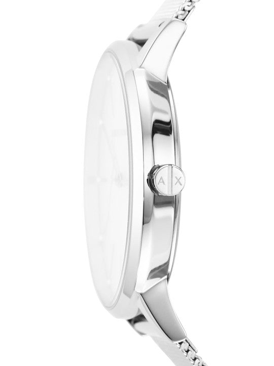 Armani Kappa Silver Stainless Steel Women Watch-AR11128