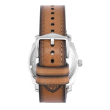 Fossil Machine Mens Brown Leather Watch - FS5920